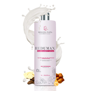 Escova ReduMax Realinhamento Capilar Orgânica Beleza Nata 1L em Oferta na Shopee