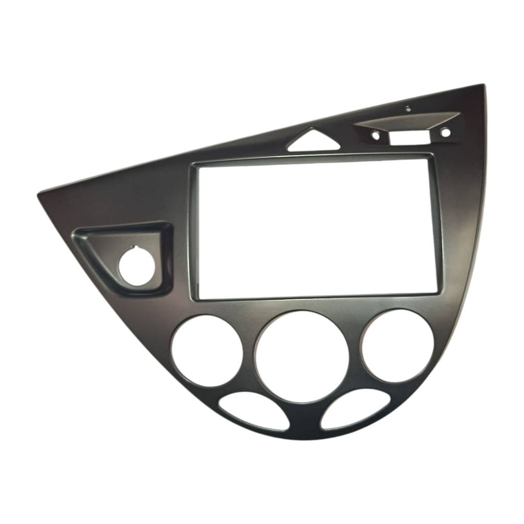 Moldura 7 Polegadas Ford Focus Grafite 2001 A 2008 Resistente Com Encaixe Fácil