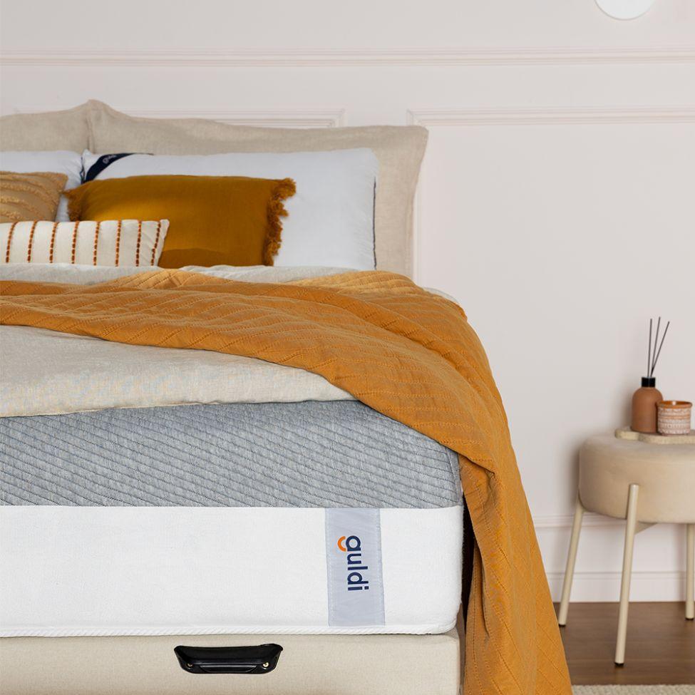 Colchão Queen Guldi Dream Mola Ensacada (30x158x198) Cinza e Branco em Oferta na Shopee
