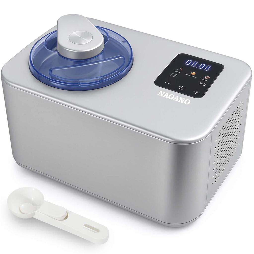 Sorveteira Expressa 1,2L Inox Sorvete Gelato Sorbet Açaí Frozen Yourgut 220v em Oferta na Shopee