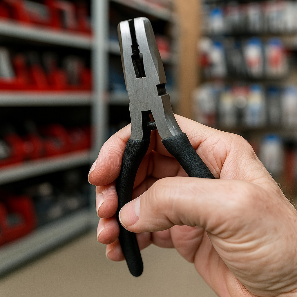 Kit 3 Mini Alicates de Precisão 4,5 Polegadas para Corte e Bico Ferramenta Cortar Arame Eletrônico