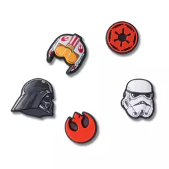 Jibbitz™ Símbolos Star Wars Pack Com 5 Peças Único