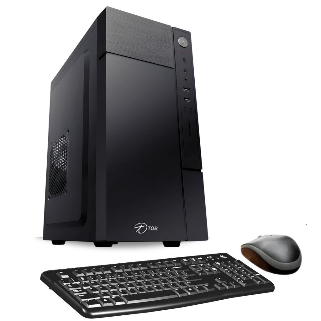 Computador TOB Intel Core i5 com SSD 960GB Memória 16GB + Teclado e Mouse + Windows 11 Pro Trial Desktop PC CPU