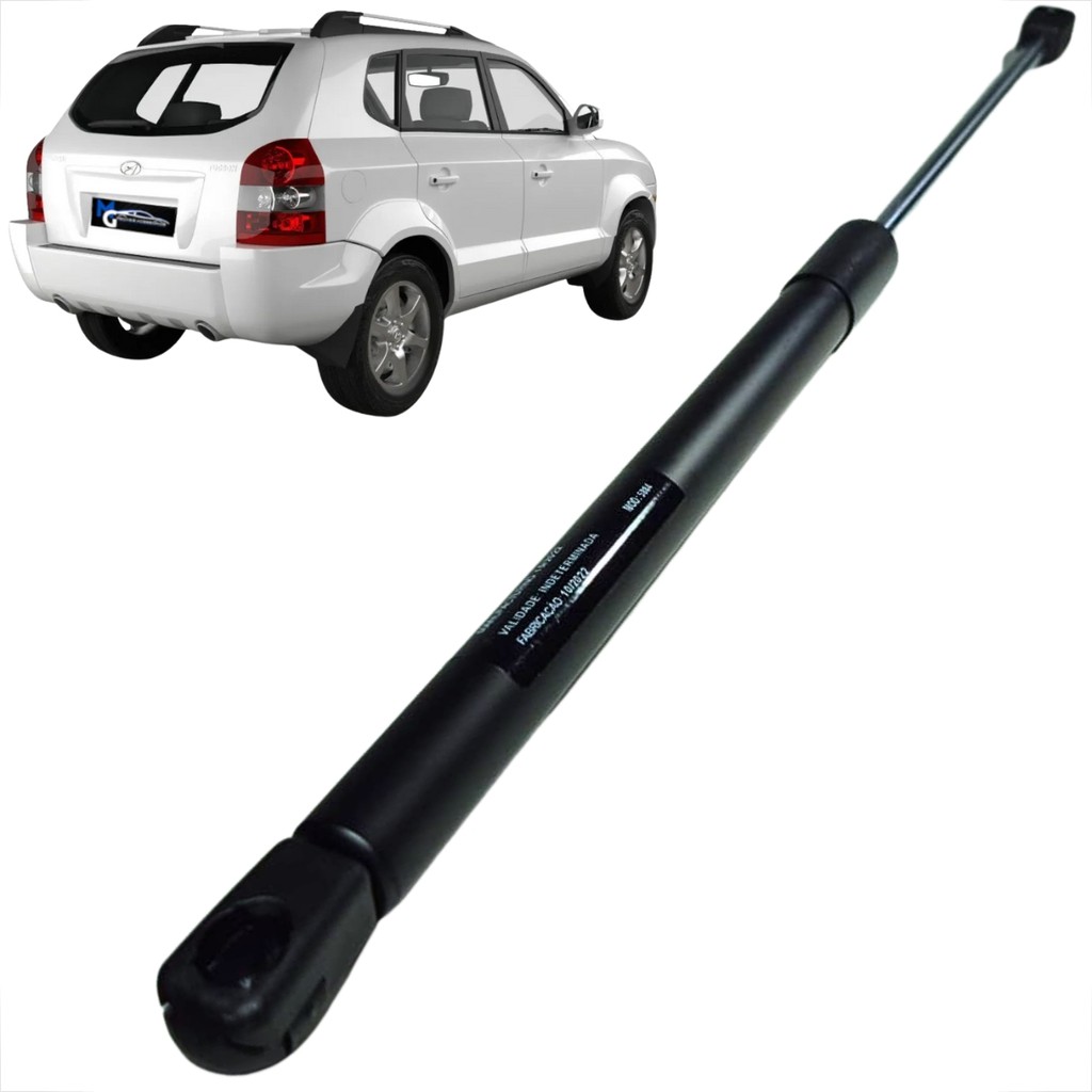 AMORTECEDOR PORTA MALA TAMPA TRASEIRA TUCSON 2005 A 2011 SUPORTE PNEUMÁTICO PISTÃO MOD:5897