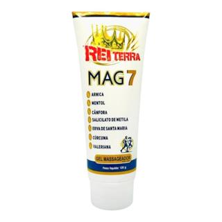 Gel Massageador Contra Dores no Corpo Mag 7 120g - Rei Terra em Oferta na Shopee