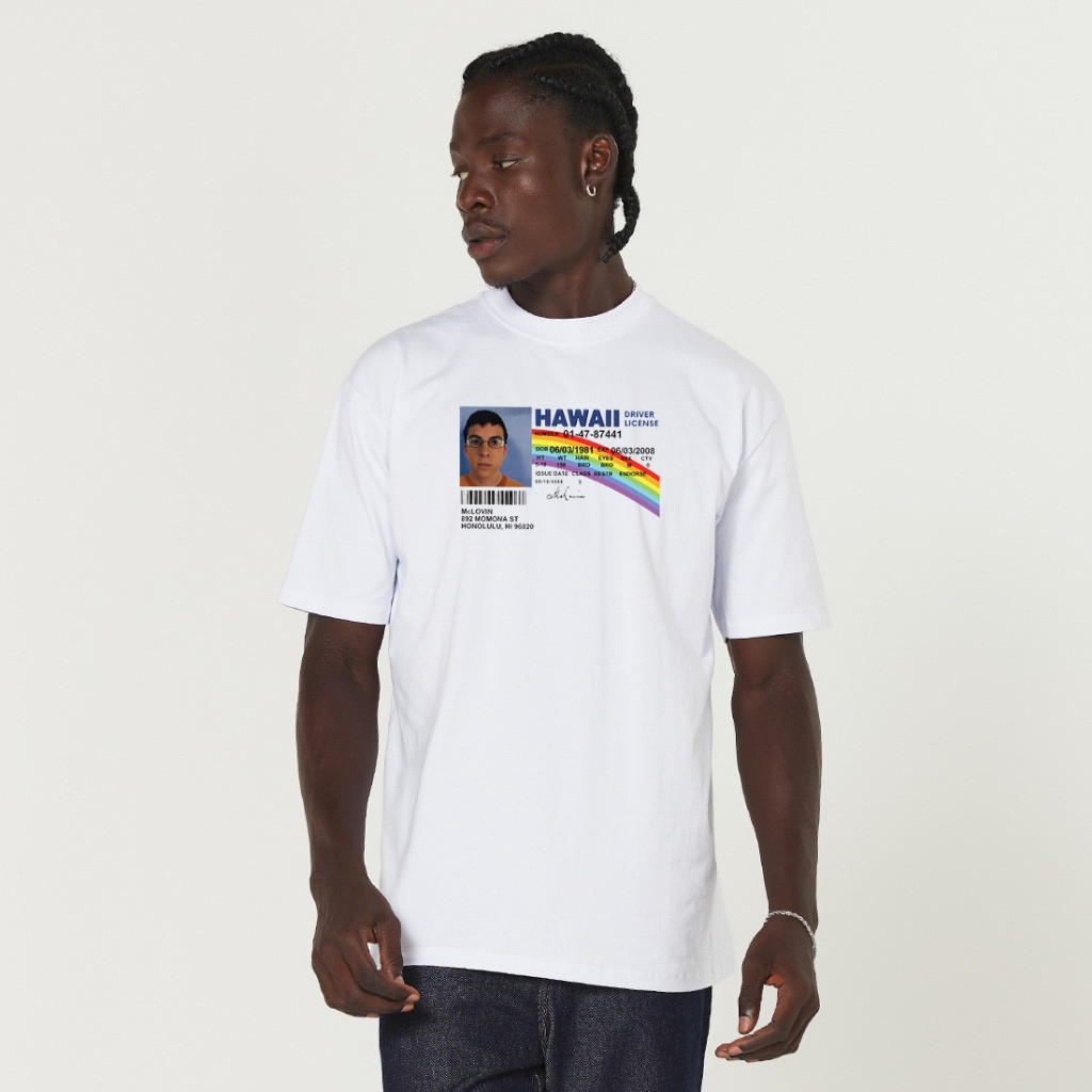 [Camiseta Premium em Algodão Puro]GXG Camiseta McLovin Streetwear Estampada Unissex