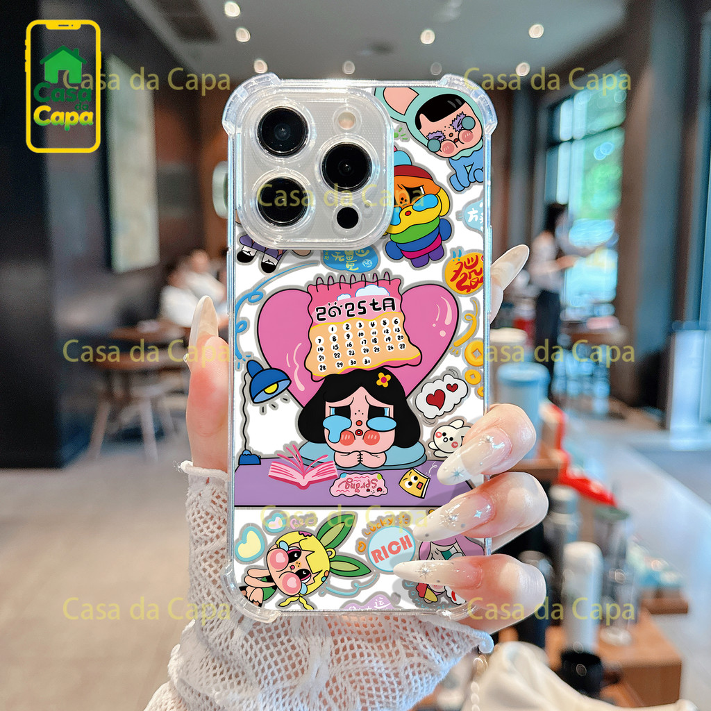 Capinha iPhone 17 16 15 14 13 12 11 Capinha Redmi 14 13C 12 A5 NOTE13 Capinha MOTO EDGE60 G54 G52 G85 G86 DLTMFS024