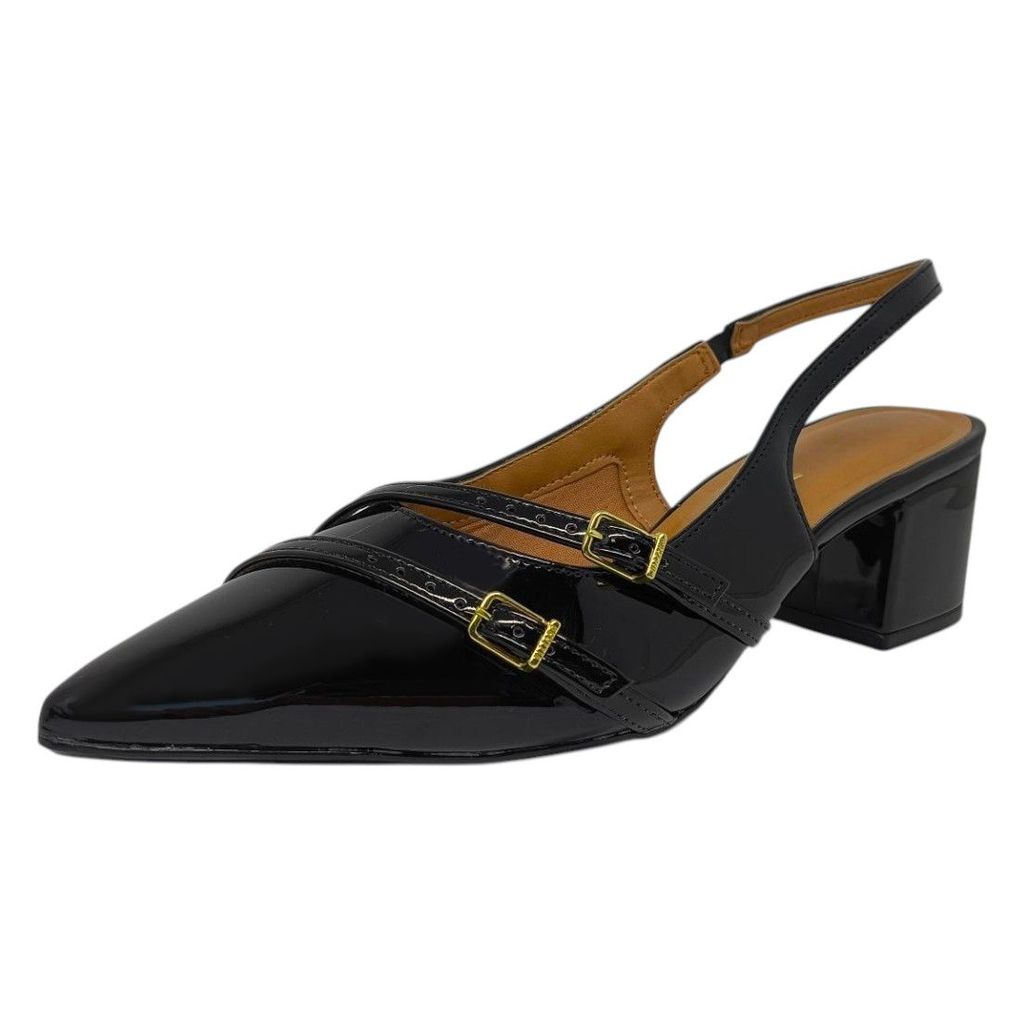 Sapato Salto Baixo Feminino Conforto Casual Vizzano