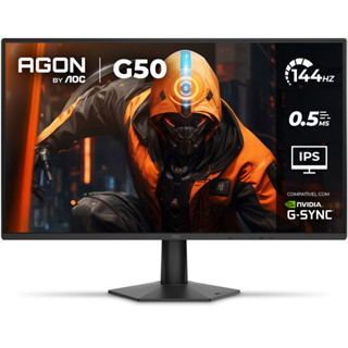 Monitor Gamer AOC AGON G50 27" 144Hz 0,5ms IPS HDR10 G-SYNC 27G50F em Oferta na Shopee