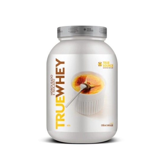 True Whey (837g) - Hidroo e Iso Vanilla Creme Brulle