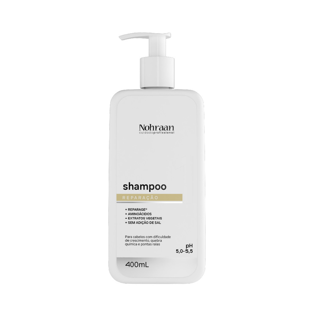 Shampoo Reparação Intensa Profissional | Nohraan - 400ml
