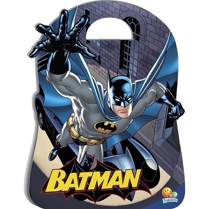 Maleta Batman - 8 Livros + Dvd Interativo - Todo Livro
