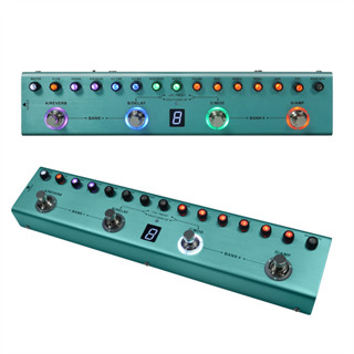 Pedal multiefeitos para guitarra Tank-G 36 predefinições 9 slots de pré-amplificador 8 slots de cabine em Oferta na Shopee