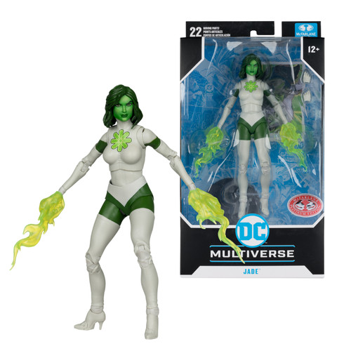 JADE (CHASE) - GREEN LANTERN CORPS - DC MULTIVERSE 7IN - Mcfarlane em Oferta na Shopee