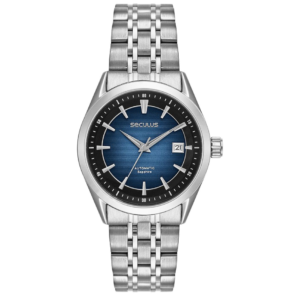 Relógio Seculus Automático 77349G0SVNA2 Azul em Oferta na Shopee