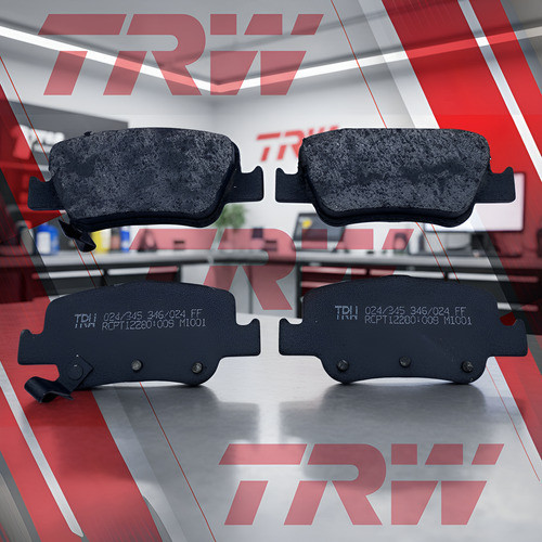 Jogo Pastilha Freio Traseiro Original Trw Corolla Fielder 1.8 2.0 16v 2007 08 09 10 11 12 13 14 15