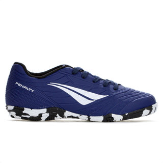 Chuteira Penalty Futsal Matis Kids XXI Azul Marinho Branco e Preto - Infantil em Oferta na Shopee