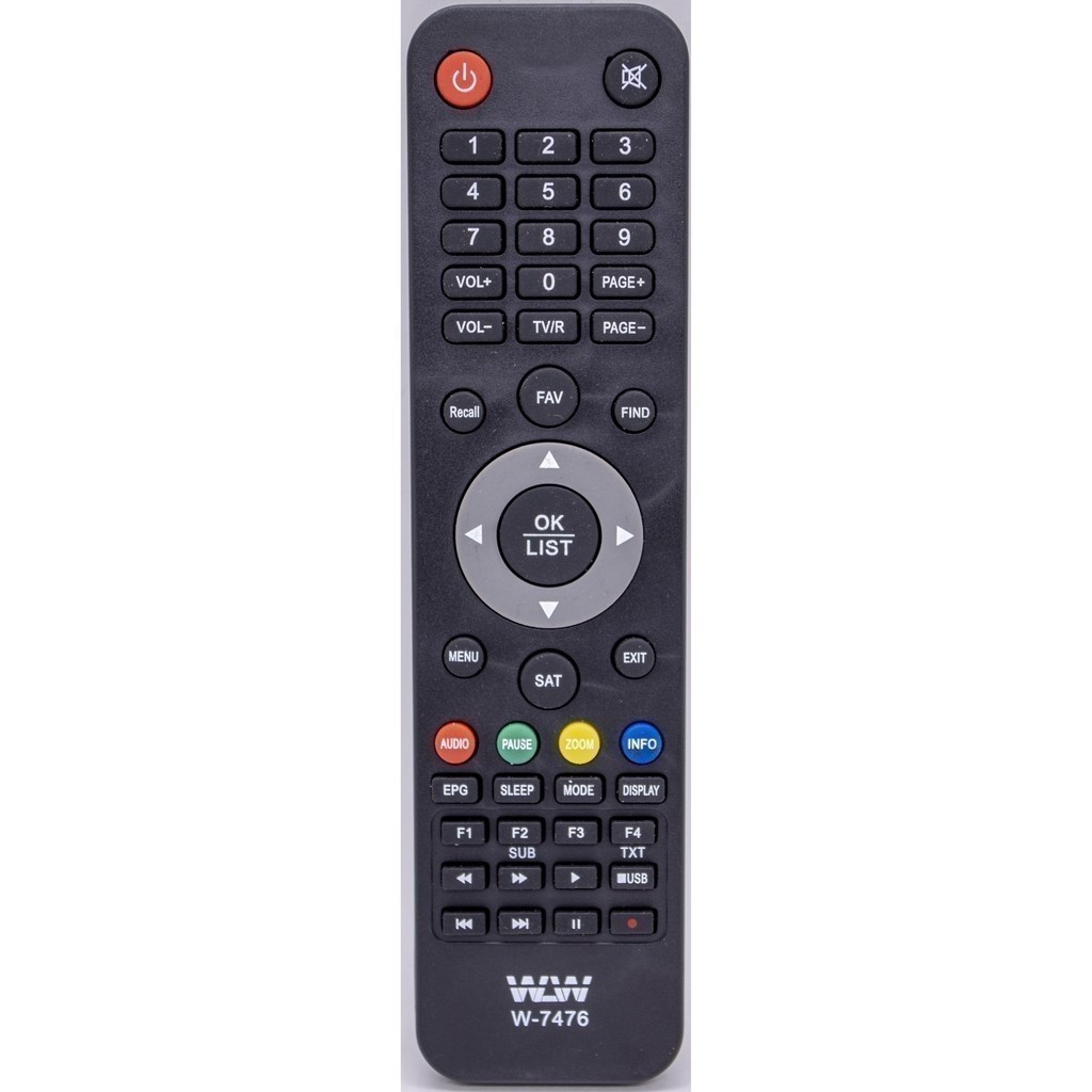 Controle Remoto Receptor  AZ AMERICA 7476 S926 1001 1005 2005   - Substituto Compatível Envio Imediato