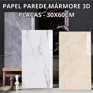Revestimento Mármore Adesivo – Alto Brilho – Parede & Móveis – Impermeável – Kits 5/10/15/20 em Oferta na Shopee