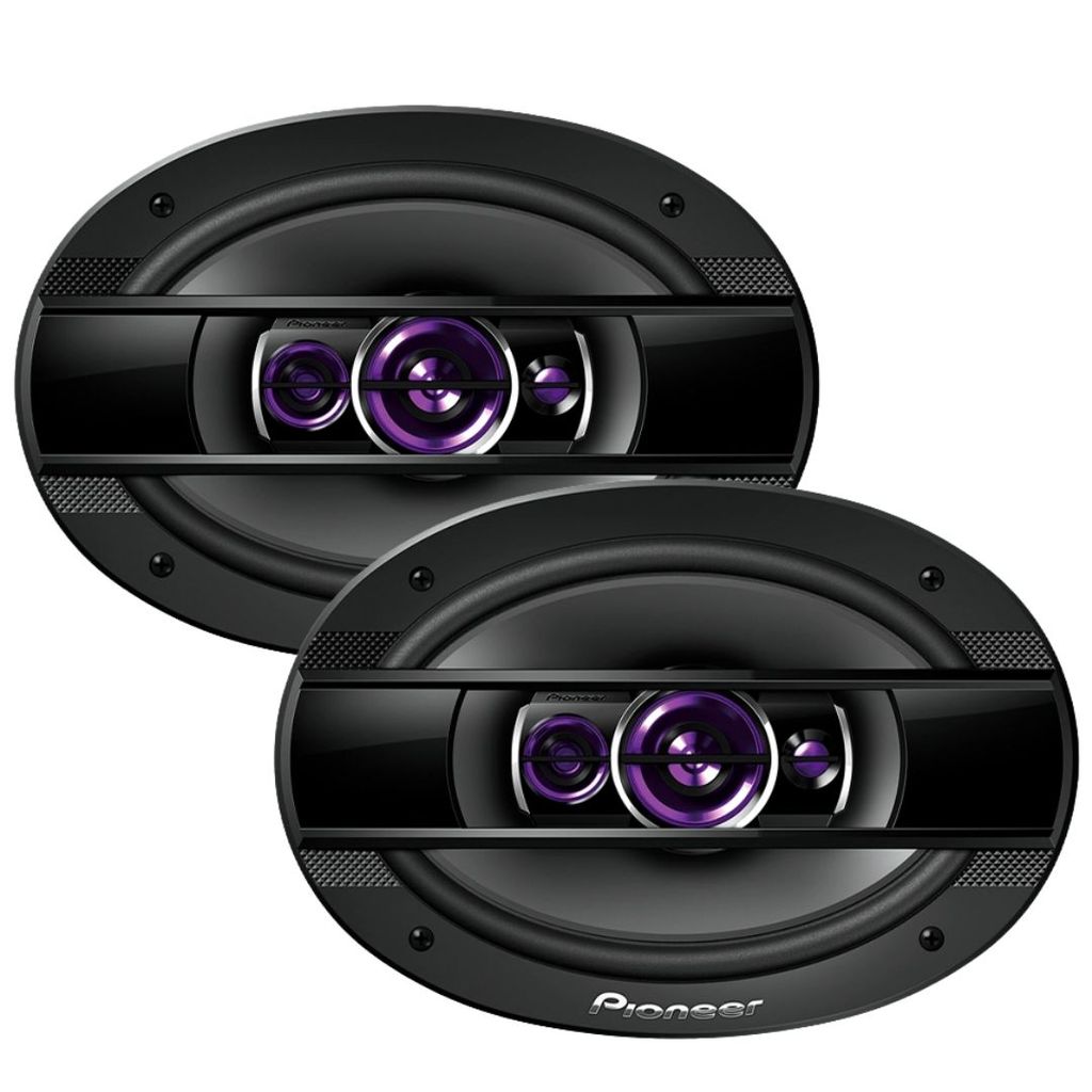 Par alto Falante Pioneer Quadriaxial 6x9 polegadas TS-6960BR Som Automotivo Falante Porta Tampao