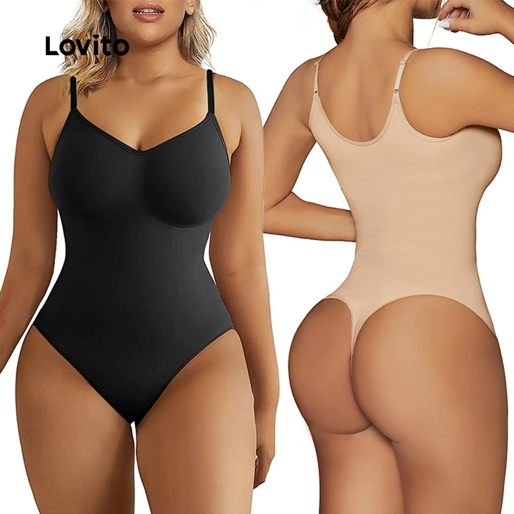 Lovito Modelador Minimalista para Todas As Estações Modelador para mulheres LCS25A80 em Oferta na Shopee