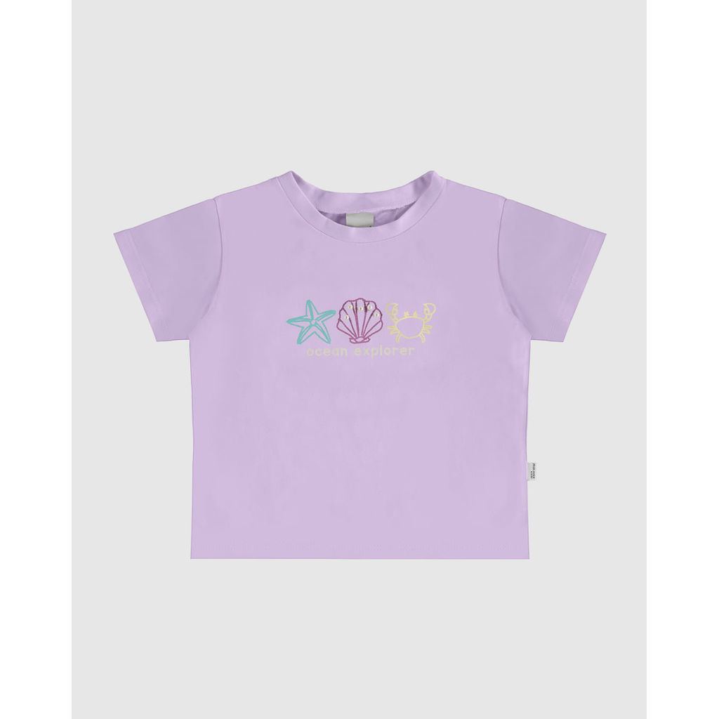 Blusa Infantil Menina Estampa Aplique De Pérolas Em Algodão Malwee Kids