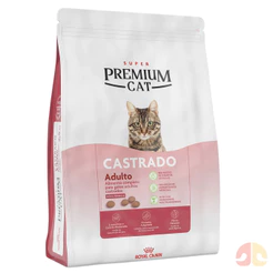Ração Royal Canin Cat Premium Gatos Adultos Castrados 1kg
