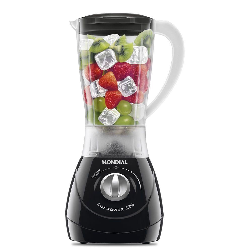 Liquidificador Mondial 1,5l Easy Power 550w L-550-b Liquidificador L-550-b 220v-60hz .