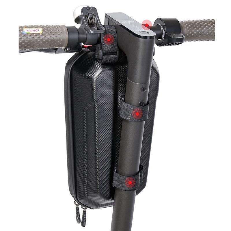 [Hot]Suspensão De Armazenamento Frontal 2L Bolsa EVA Scooter Elétrico À Prova D'água Noite Reflexiva Para M365 PRO