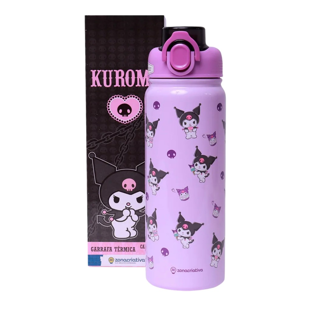 Garrafa Galaxy Kuromi 650ml Zona Criativa - 10073505 em Oferta na Shopee