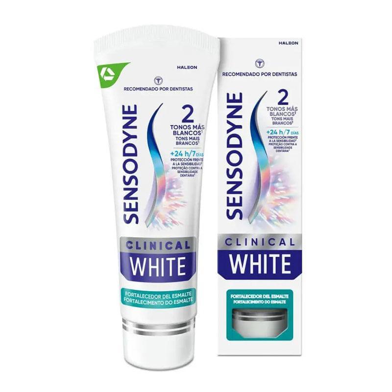 Creme Dental Sensodyne Clinical White Fortalecimento do Esmalte 100g
