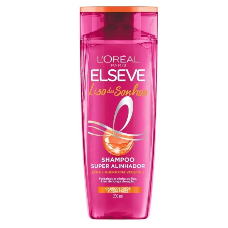 Shampoo Elseve Efeito Botox Liso Dos Sonhos Alinhador 200ml