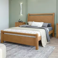 Cama Lopas Casal 1,40 Reali 2022 AMÊNDOA CLEAN