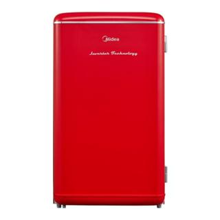 Frigobar Retrô Vermelho 93L Inverter Midea MDRD142RTD323 Bivolt em Oferta na Shopee