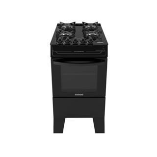 Fogão Itatiaia Electra Glass Pluss Piso 4 Bocas Preto Mesa De Vidro Bivolt (3700000484) em Oferta na Shopee
