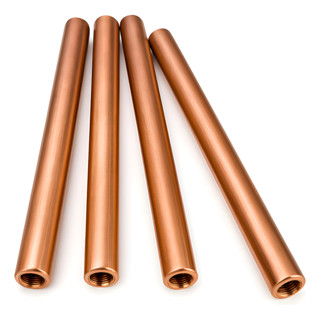 Eletrodos Cobre M5 3/8x100mm Kit 4 p/ Ionizador Solar Kit 4 em Oferta na Shopee