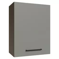 Armário Aéreo 50cm 1 Porta Rustic/Cinza Agata Madesa
