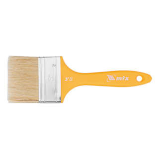 TRINCHA/PINCEL 3, PARA VERNIZ, CERDAS BRANCAS, CABO DE PLASTICO, 1PC // MTX em Oferta na Shopee