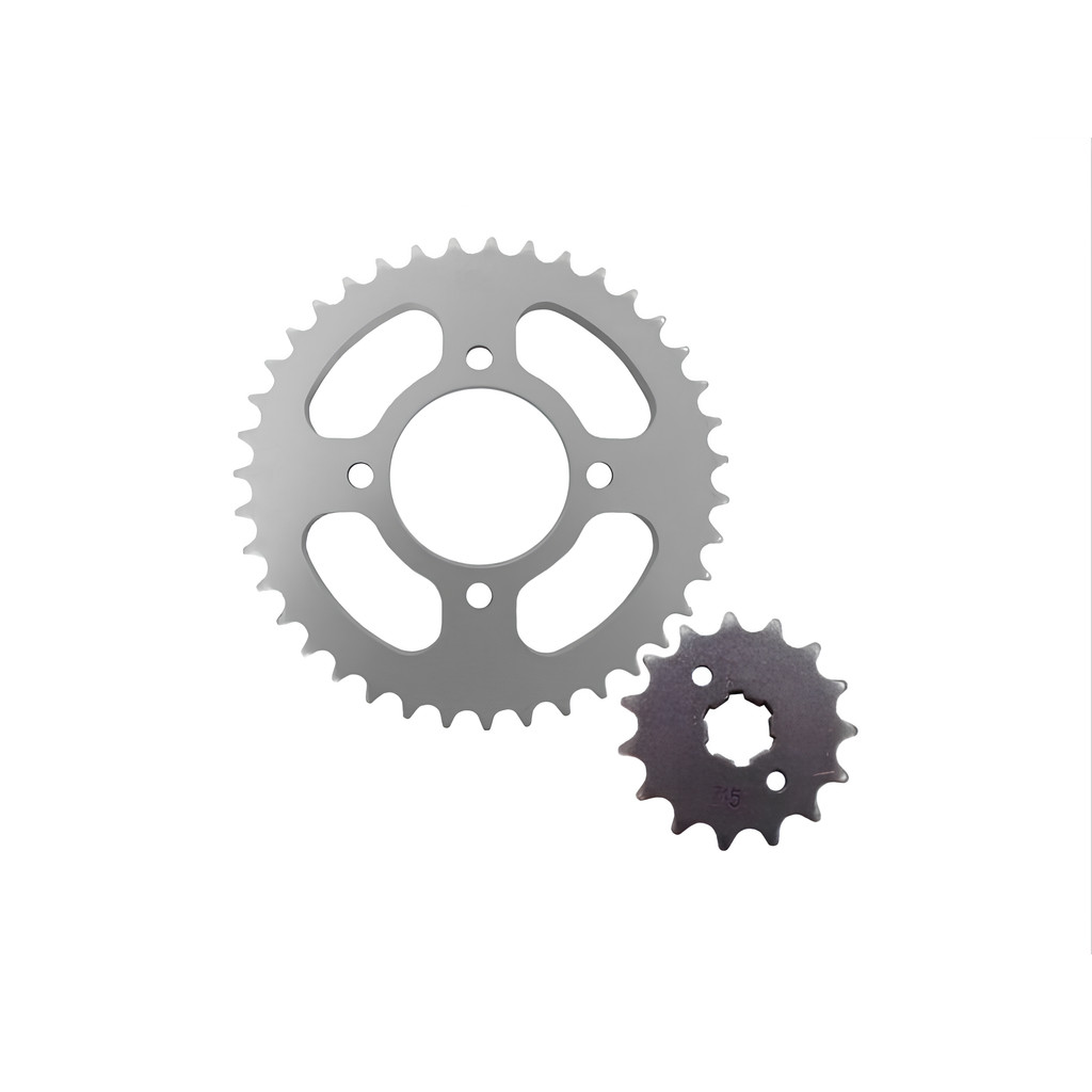 Kit Coroa Pinhão Biz C100 13-15 33-14 Aço 1045 Riffel