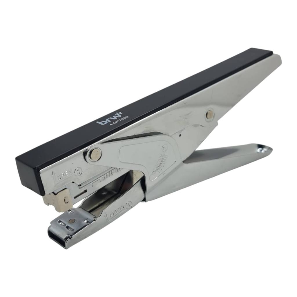 Grampeador Profissional Tipo Alicate Capacidade 30 Folhas - Prateado em Oferta na Shopee