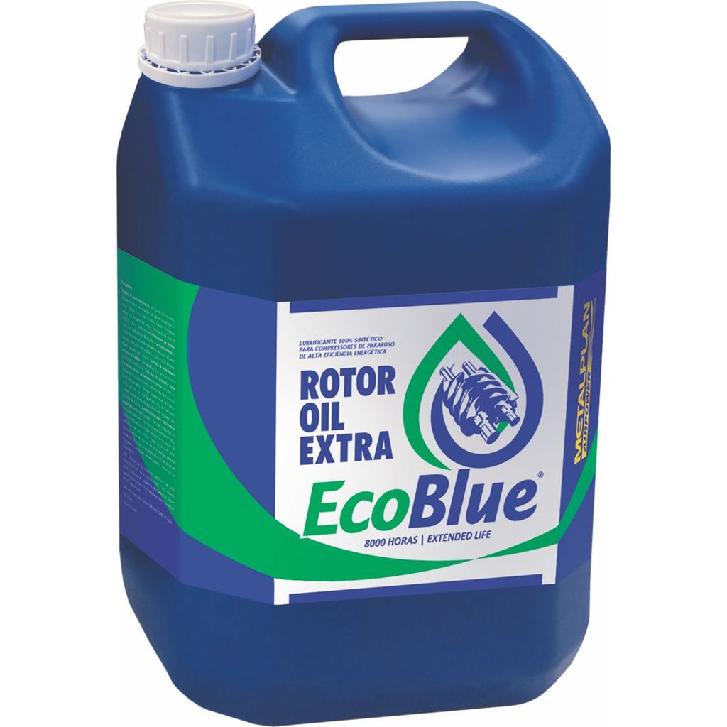 Oleo Sintetico Rotor Oil Extra Ecoblue para Compressor Parafuso 5 Litros Metalplan 3020410