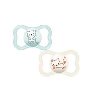 Chupeta MAM Air 16+ Embalagem Dupla Azul - Mam Baby em Oferta na Shopee