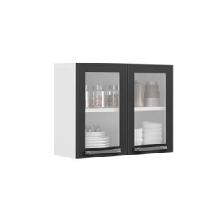 Armário Aéreo De Cozinha Itatiaia Florença 2 Portas Em Aço Branco Neve em Oferta na Shopee