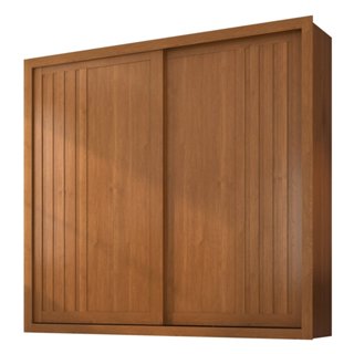 Guarda Roupa Casal Versalles 2 Portas de Correr 6 Gavetas Cinamomo em Oferta na Shopee