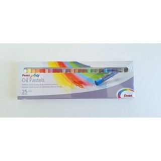 Giz Oil Pastels Pentel 25 Cores em Oferta na Shopee