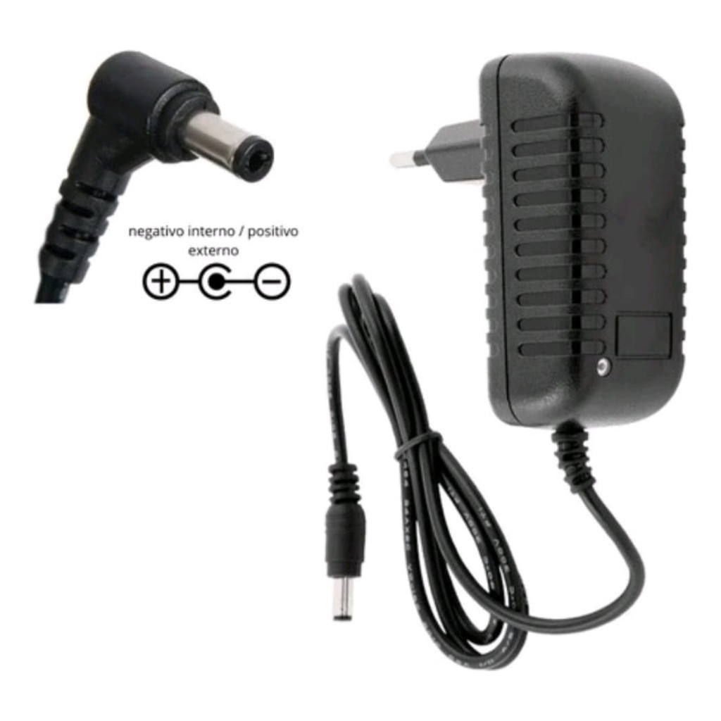 Fonte Dc 7,5v Para Teclado Casiotone Mt-40 E Mt-41 . Bivolt