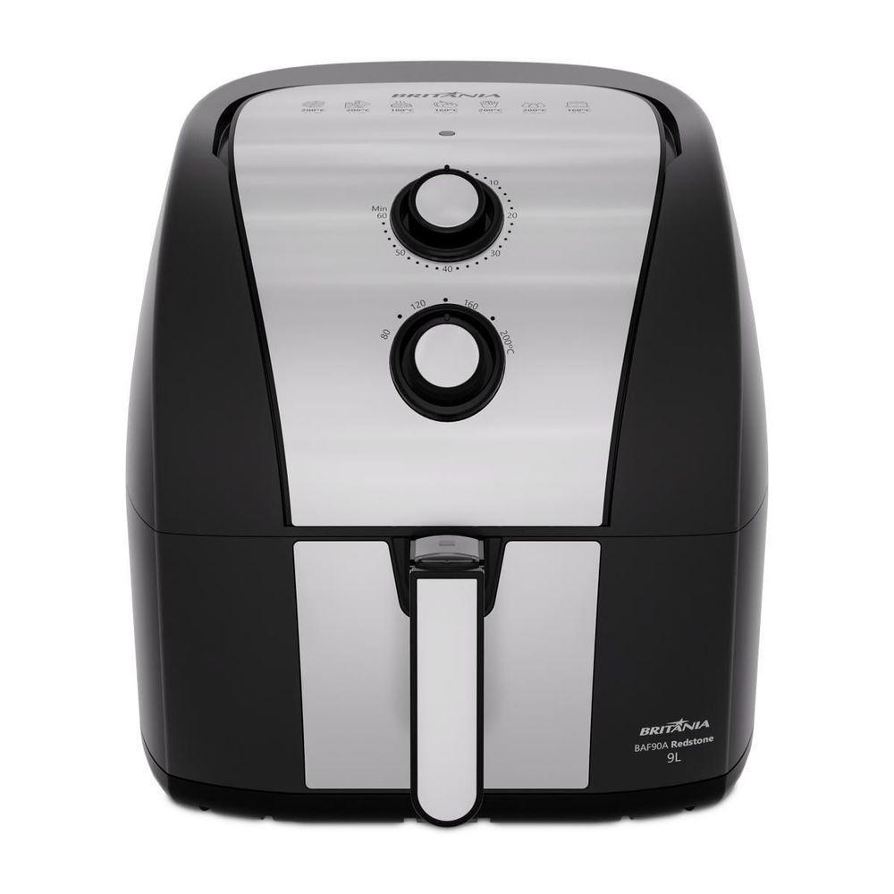 Air Fryer Britânia 9L 2000W Antiaderente Redstone BAF90A 220V em Oferta na Shopee