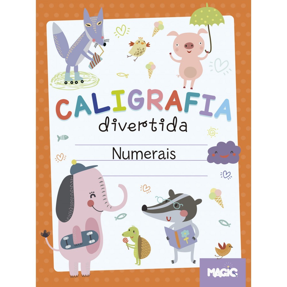Livro Caligrafia Divertida - Numerais em Oferta na Shopee