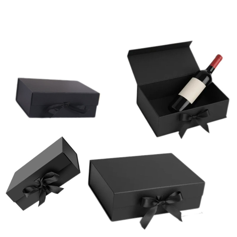 Caixa Premium para Embalagem Dobrável com Fita de Cetim 20 x 8 x 18 cm em Oferta na Shopee