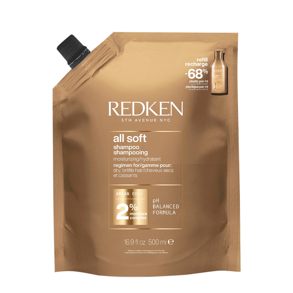 Redken All Soft Refil - Shampoo 500ml em Oferta na Shopee